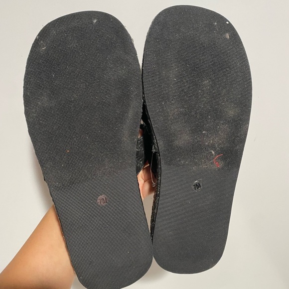 BEACH by Matisse Ciao Fisherman Black Woven Slide Sandals with Buckle‎ - Picture 8 of 8